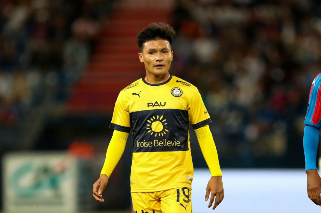 Quang Hải ghi bàn thắng duy nhất trong màu áo Pau FC