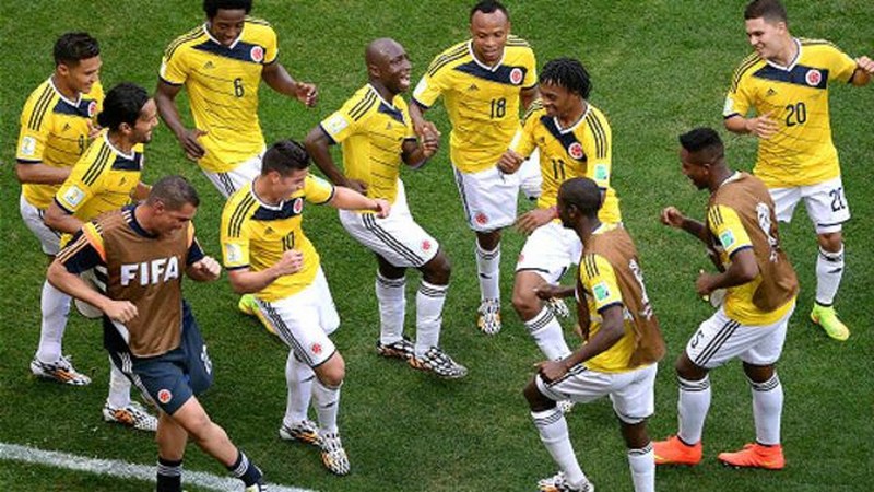 Colombia cũng được đánh giá cao nhờ vào tinh thần thi đấu